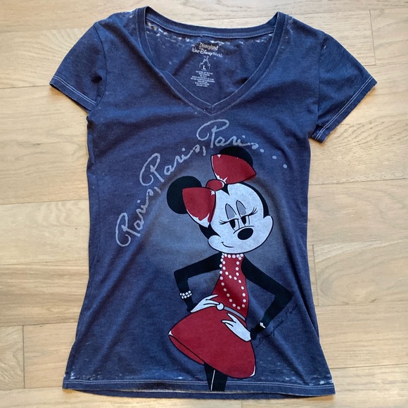 Disney Minnie Mouse Fitted Tee - Runs Small - Picture 1 of 5